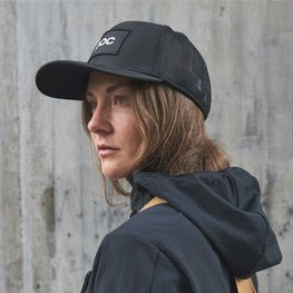 POC Cyklistická čepice - TRUCKER - bílá/černá