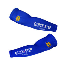 BONAVELO Cyklistické návleky na ruce - QUICKSTEP 2018 - modrá