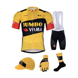 BONAVELO Cyklistický mega set - JUMBO-VISMA 2020 - černá/žlutá