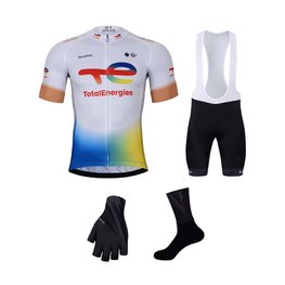 BONAVELO Cyklistický mega set - TOTAL ENERGIES 2025 - červená/bílá/modrá/černá/žlutá