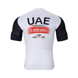 BONAVELO Cyklistický dres s krátkým rukávem - UAE 2023 - bílá/červená/černá