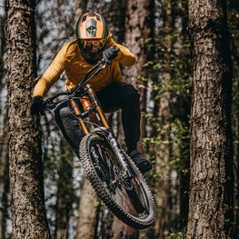 ROCDAY Cyklistický dres s dlouhým rukávem letní - MOUNT - modrá/šedá