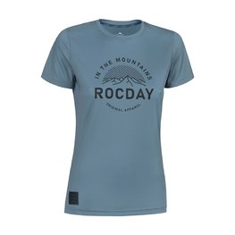 ROCDAY Cyklistický dres s krátkým rukávem - MONTY LADY - modrá