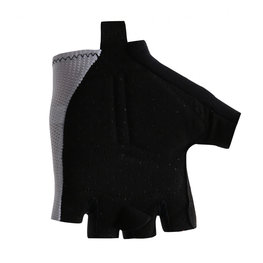 SANTINI Cyklistické rukavice krátkoprsté - BRISK - bílá