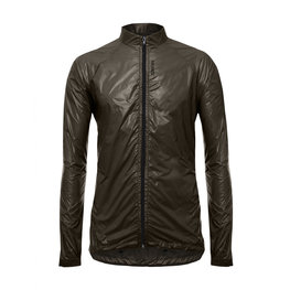 SANTINI Cyklistická větruodolná bunda - MARZO - zelená