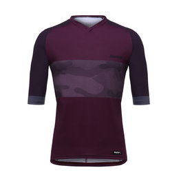 SANTINI Cyklistický dres s krátkým rukávem - BOSCO MTB - šedá/fialová