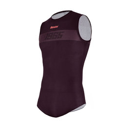 SANTINI Cyklistické triko s krátkým rukávem - 1965 - bordó