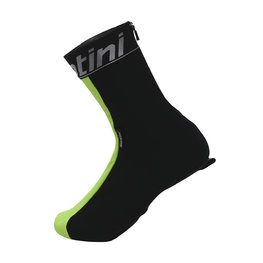 SANTINI Cyklistické návleky na tretry - PIXEL - žlutá/černá