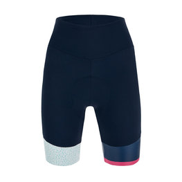 SANTINI Cyklistické kalhoty krátké bez laclu - GIADA HIP LADY - modrá