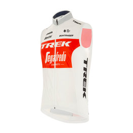 SANTINI Cyklistická vesta - TREK SEGAFREDO 2020 - červená/bílá