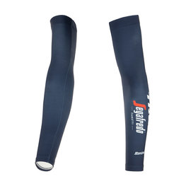 SANTINI Cyklistické návleky na ruce - TREK SEGAFREDO 2020 - modrá