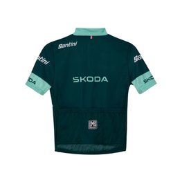 SANTINI Cyklistický dres s krátkým rukávem - TOUR DE FRANCE 2024 - zelená