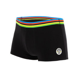 SANTINI Boxerky - UCI RAINBOW - černá