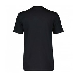 SCOTT Cyklistické triko s krátkým rukávem - ICON SS - černá/bílá