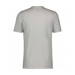 SCOTT Cyklistické triko s krátkým rukávem - ICON SS - bílá/černá