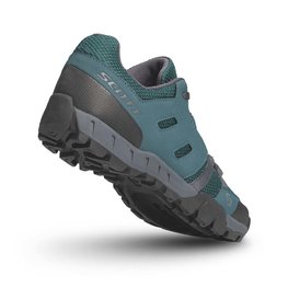 SCOTT Cyklistické tretry - SPORT CRUS-R W - zelená/šedá