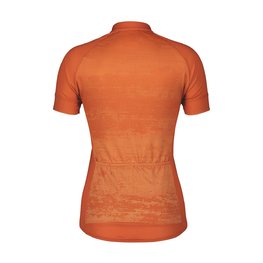 SCOTT Cyklistický dres s krátkým rukávem - ENDURANCE 30 - oranžová