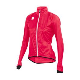 SPORTFUL Cyklistická větruodolná bunda - HOT PACK 5 LADY - růžová