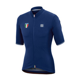 SPORTFUL Cyklistický dres s krátkým rukávem - ITALIA CL - modrá