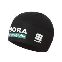 SPORTFUL Cyklistická čepice - BORA HANSGROHE 2020 - černá/zelená