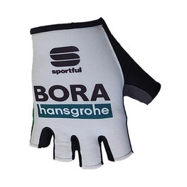 SPORTFUL Cyklistické rukavice krátkoprsté - BORA HANSGROHE 2021 - šedá