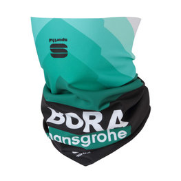 SPORTFUL Cyklistický nákrčník - BORA HANSGROHE 2019 - černá/zelená