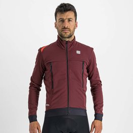 SPORTFUL Cyklistická zateplená bunda - FIANDRE WARM - bordó