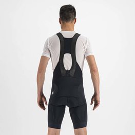 SPORTFUL Cyklistické kalhoty krátké s laclem - BODYFIT PRO LTD - černá