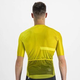 SPORTFUL Cyklistický dres s krátkým rukávem - BOMBER - žlutá