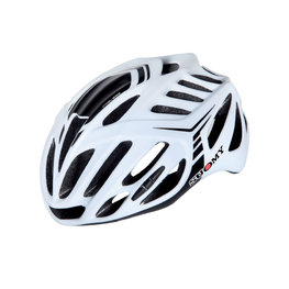 SUOMY Cyklistická přilba - TIMELESS - černá/bílá