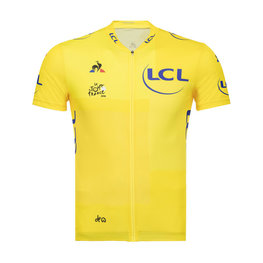 Cyklistický dres s krátkým rukávem - TOUR DE FRANCE 2018 - žlutá