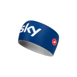 CASTELLI Cyklistická čelenka - TEAM SKY 2019 VIVA - černá