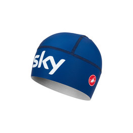 CASTELLI Cyklistická čepice - TEAM SKY 2019 VIVA - modrá