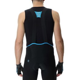 UYN Cyklistické tílko - CYCLIST - černá/šedá