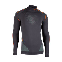 UYN Cyklistické triko s dlouhým rukávem - EVOLUTYON - zelená/černá