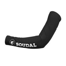 Cyklistické návleky na ruce - LOTTO SOUDAL - černá