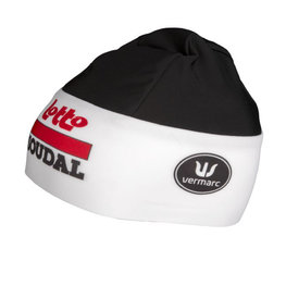 Cyklistická čepice - LOTTO SOUDAL 2019 - bílá/černá