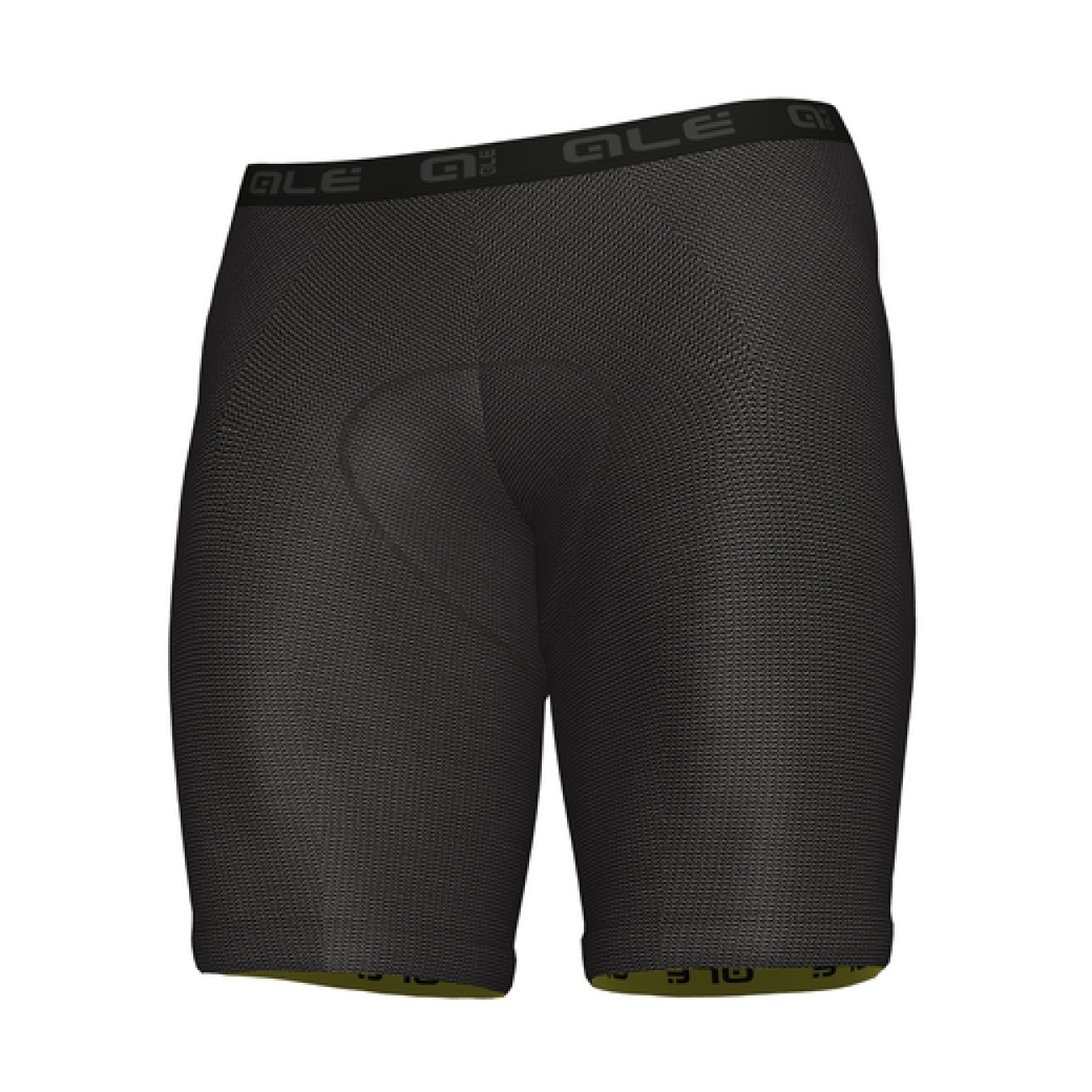 
                ALÉ Cyklistické boxerky - ENDURO PADDED LINER - černá L
            