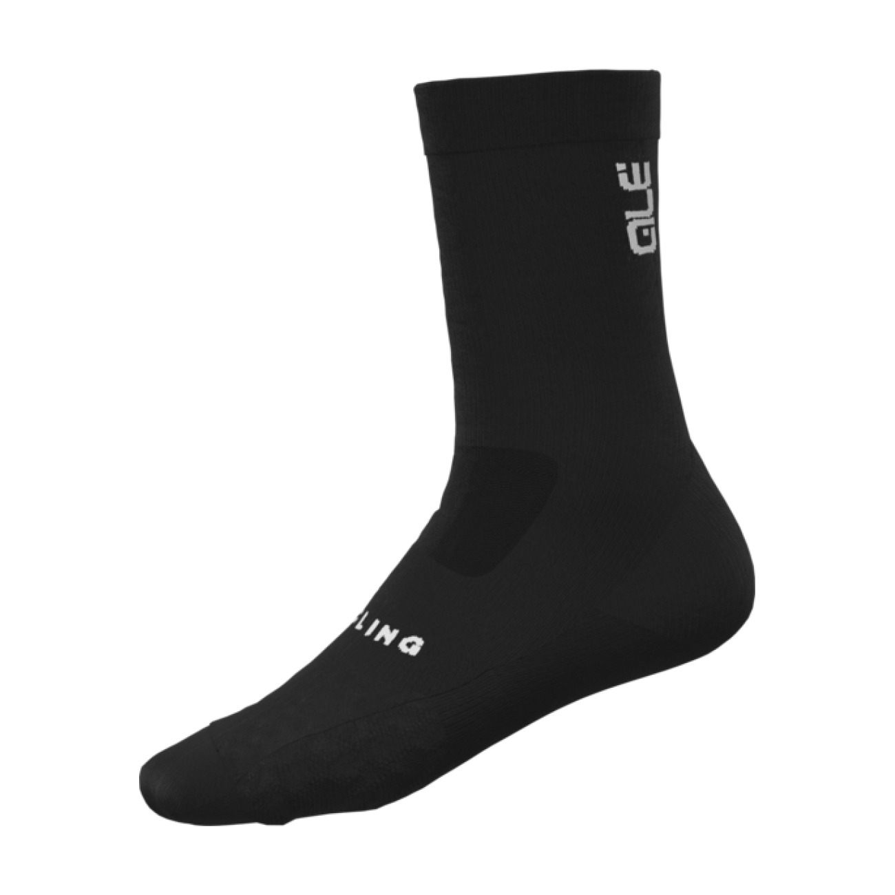 
                ALÉ Cyklistické ponožky klasické - DIGITOPRESS - černá
            