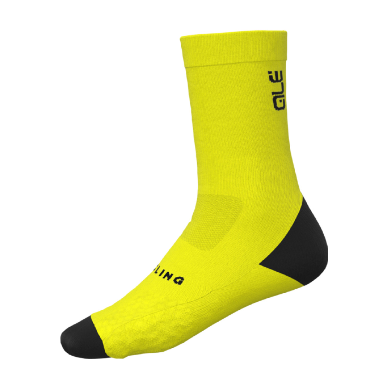 
                ALÉ Cyklistické ponožky klasické - DIGITOPRESS - žlutá 36-39
            