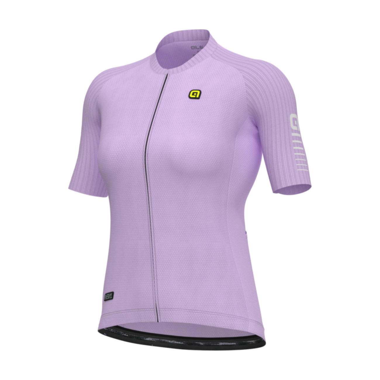 
                ALÉ Cyklistický dres s krátkým rukávem - SILVER COOLINGR-EV1 - fialová
            