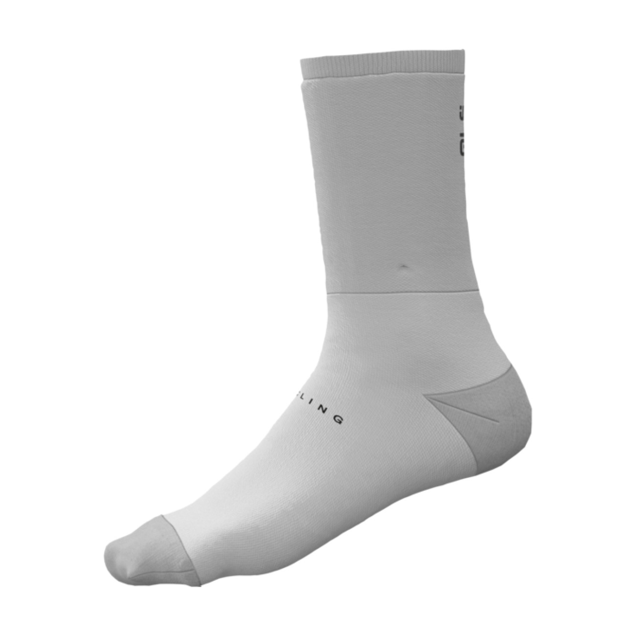 
                ALÉ Cyklistické ponožky klasické - ACCESSORI BIOCERAMIC - bílá/černá 44-47
            