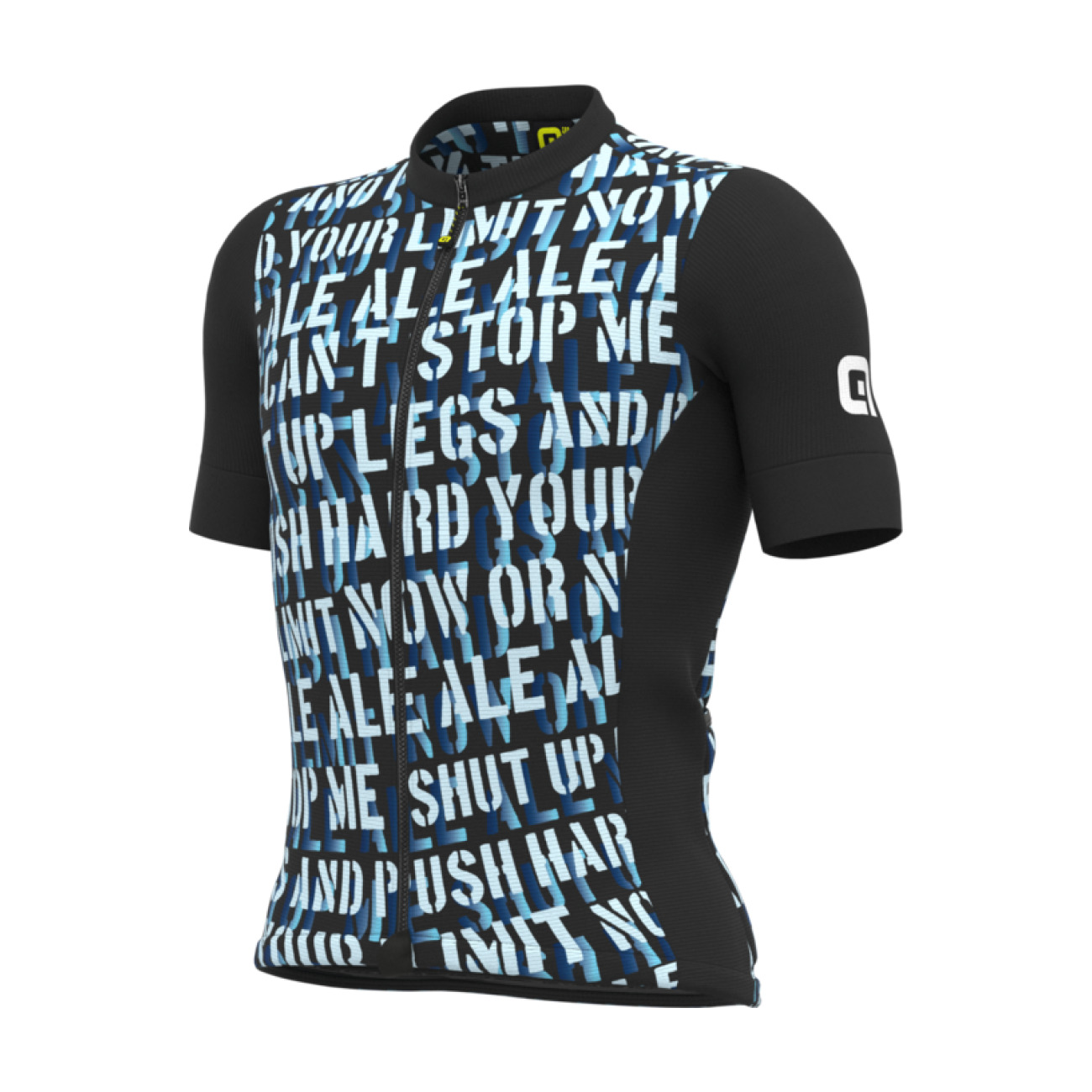 
                ALÉ Cyklistický dres s krátkým rukávem - SOLID RIDE - modrá XL
            