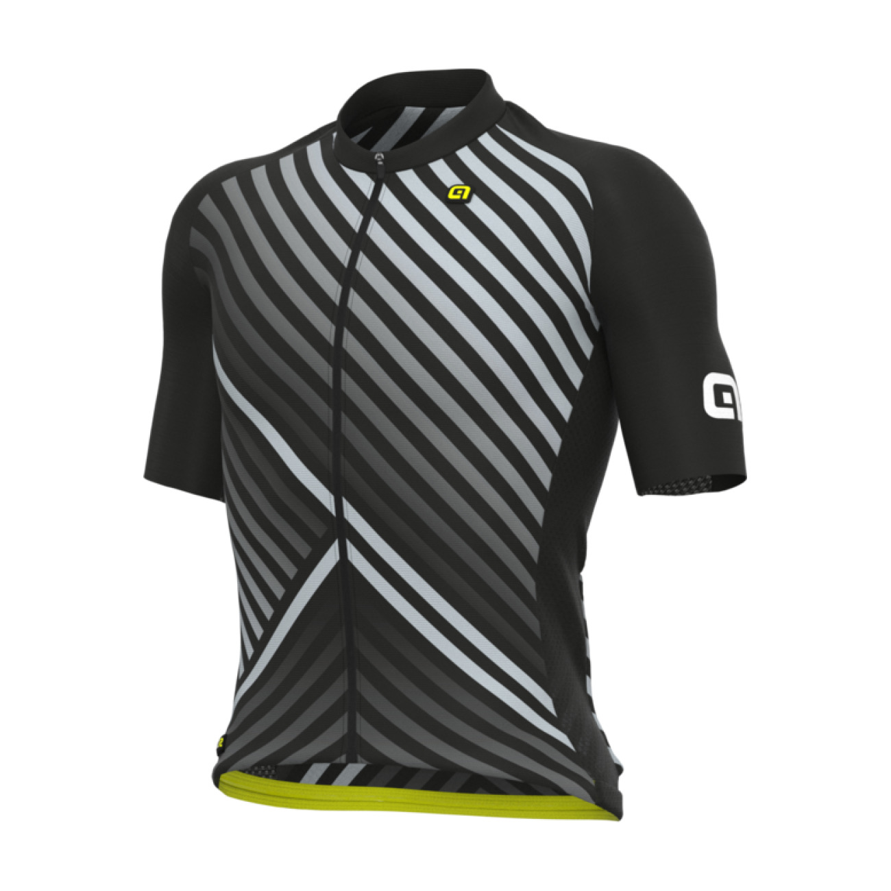 Levně ALÉ Cyklistický dres s krátkým rukávem - PR-R FAST - černá XL