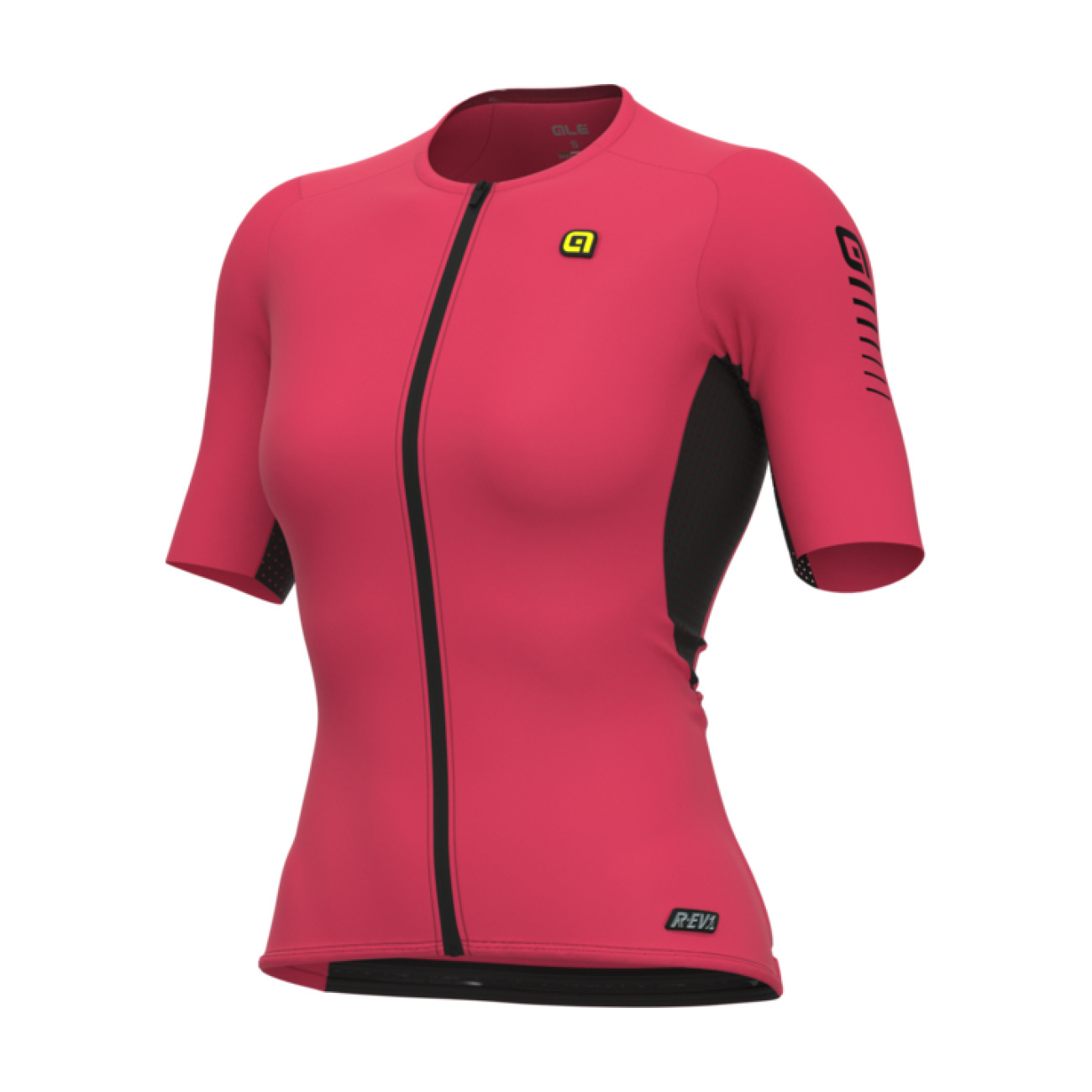 
                ALÉ Cyklistický dres s krátkým rukávem - R-EV1 RACE SPECIAL LADY - růžová S
            