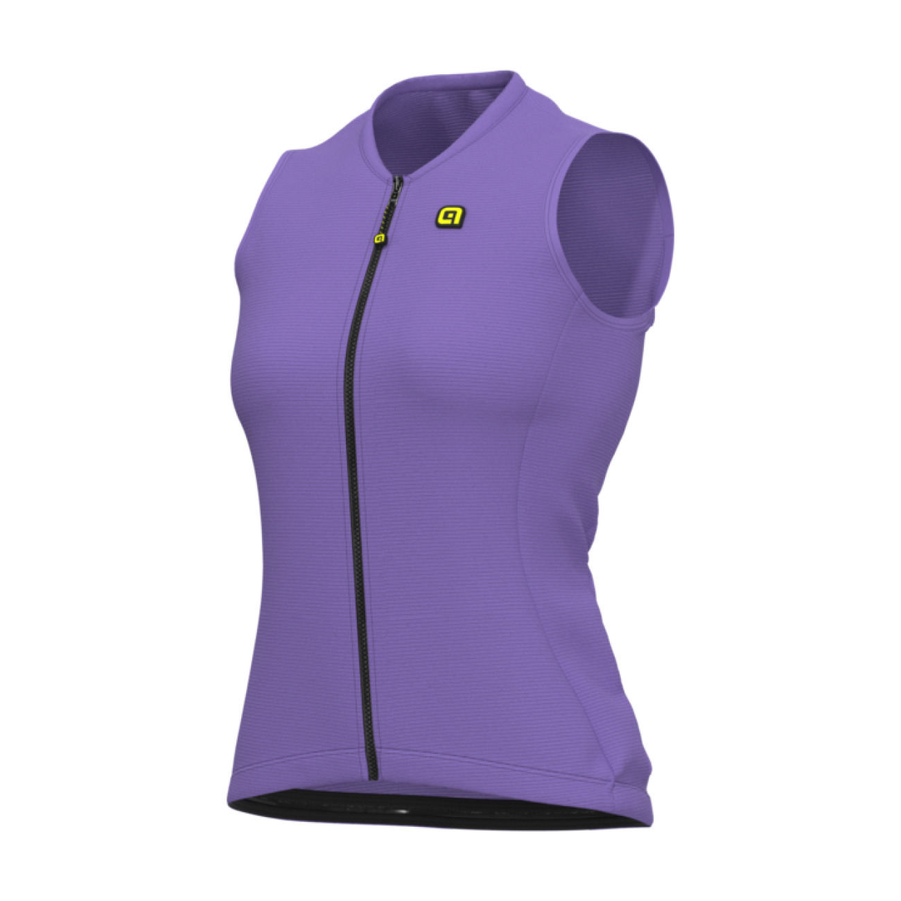 
                ALÉ Cyklistický dres bez rukávů - SOLID COLOR BLOCK LADY - fialová XL
            