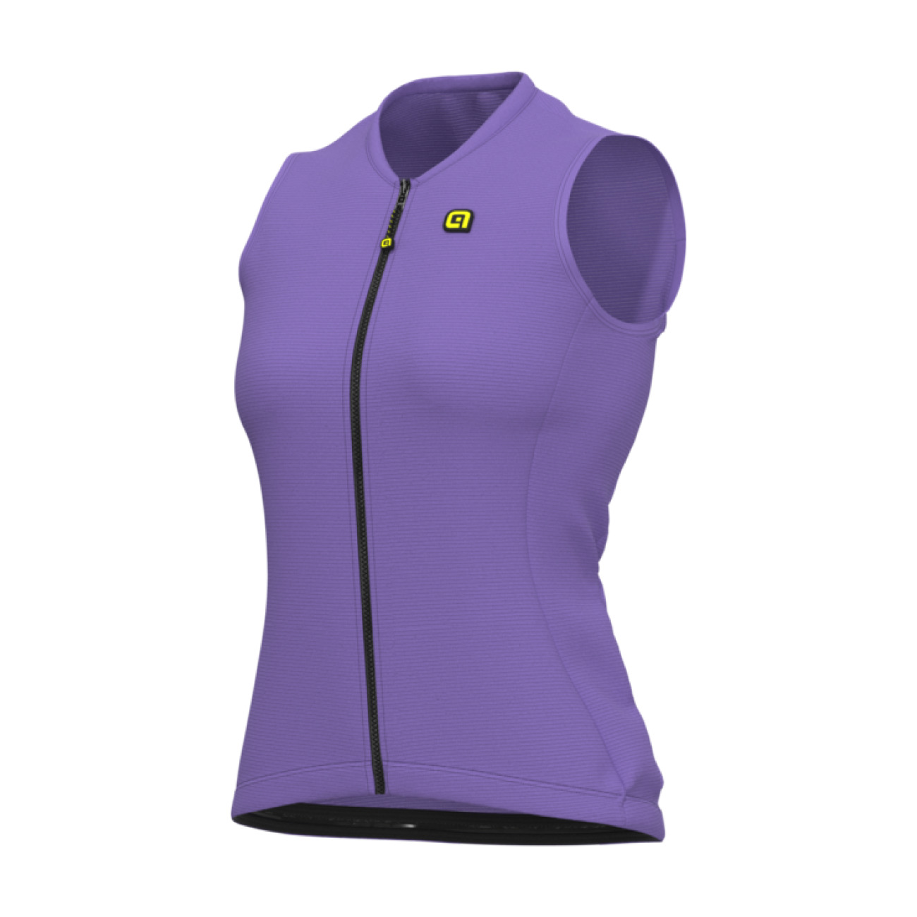 
                ALÉ Cyklistický dres bez rukávů - SOLID COLOR BLOCK LADY - fialová L
            