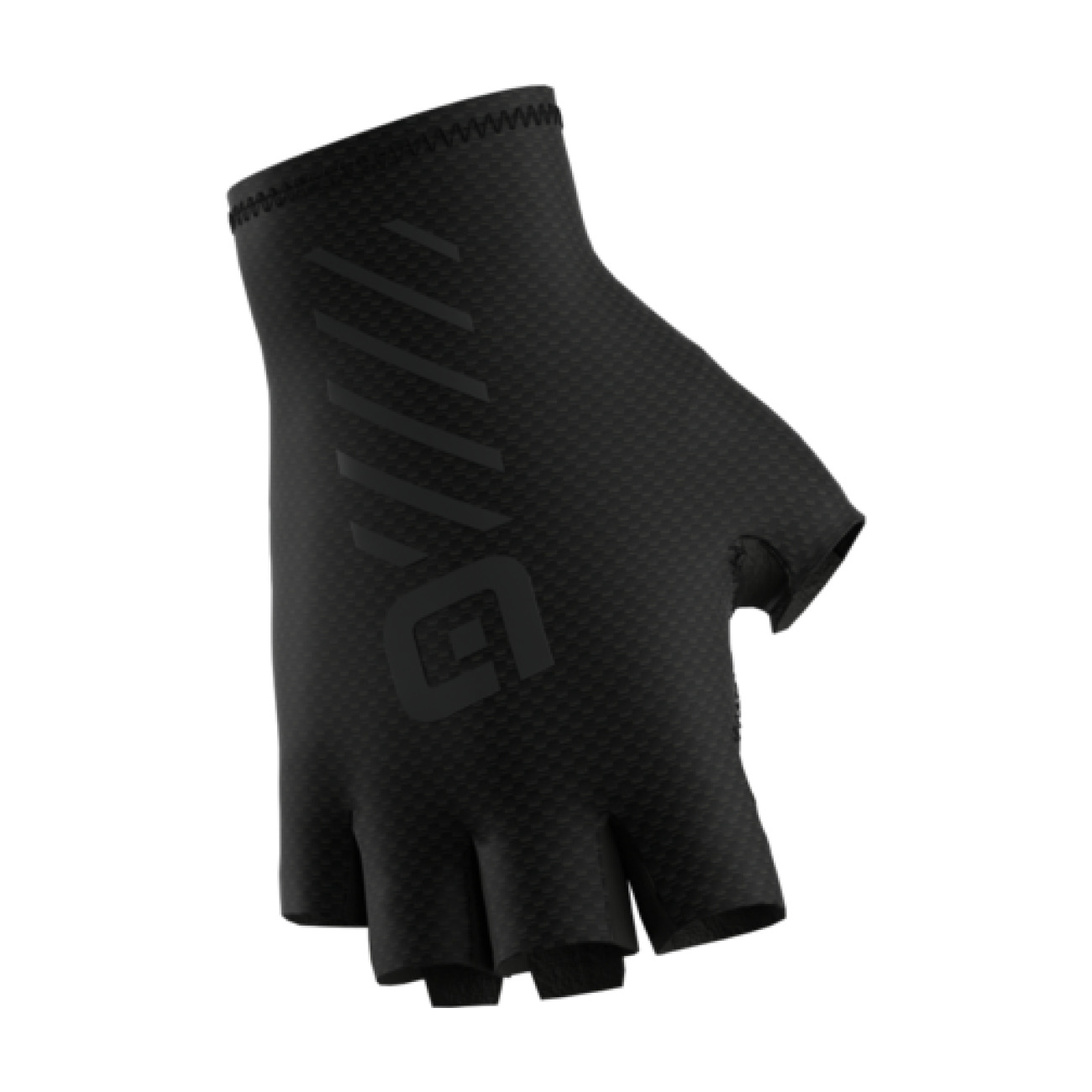 
                ALÉ Cyklistické rukavice krátkoprsté - ASPHALT - černá XL
            