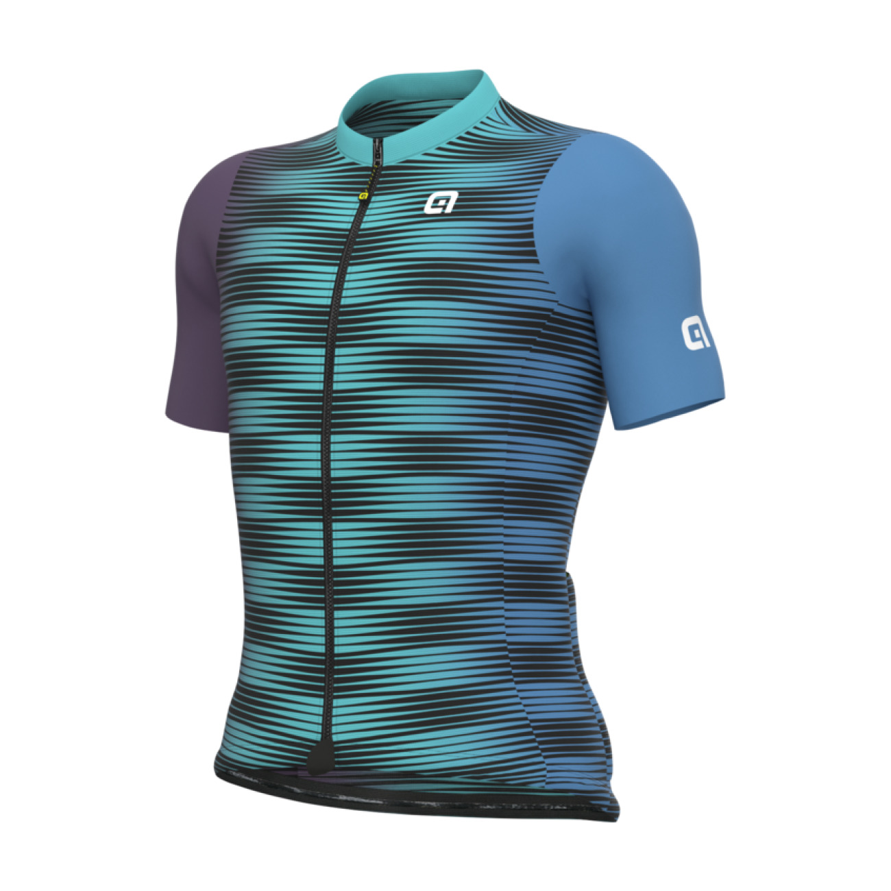 
                ALÉ Cyklistický dres s krátkým rukávem - DINAMICA PRAGMA - modrá/zelená L
            