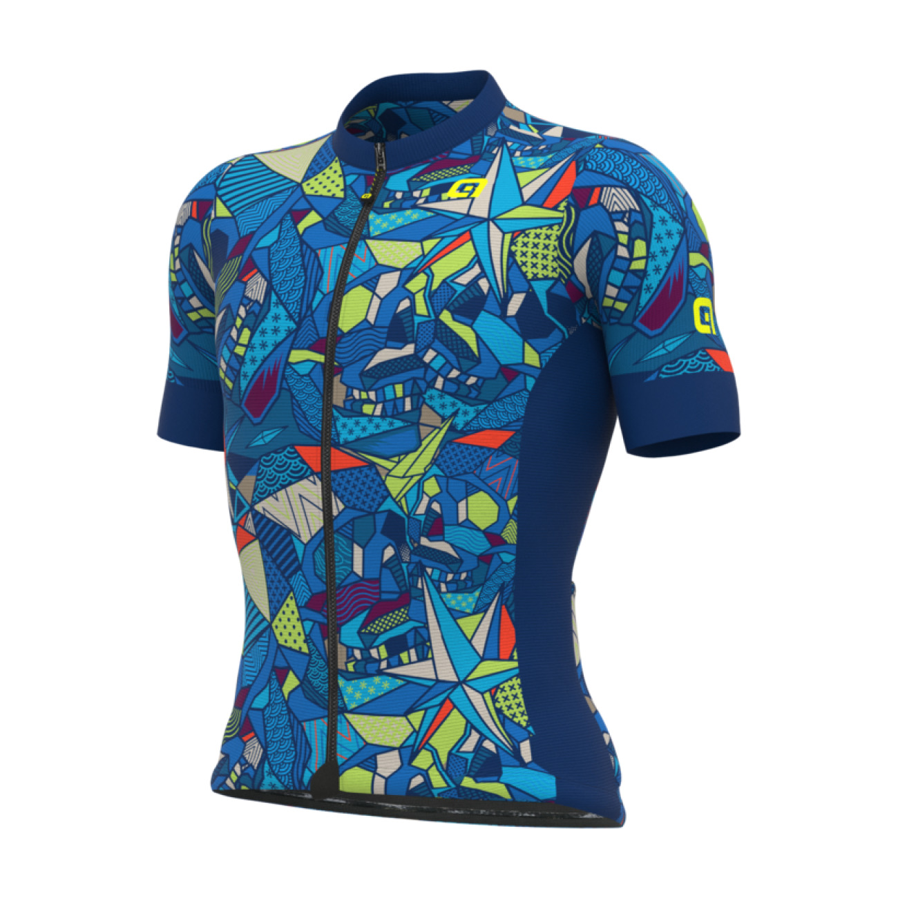 
                ALÉ Cyklistický dres s krátkým rukávem - OVER PRAGMA - modrá S
            